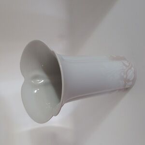 Arzberg Corso Knospa vase white pink delicate floral design Germany